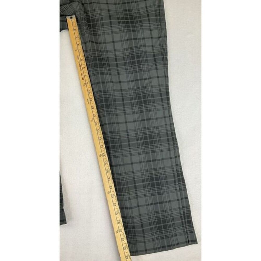 Nike Men's Black and Gray Plaid Chinos - Picture 3 of 10